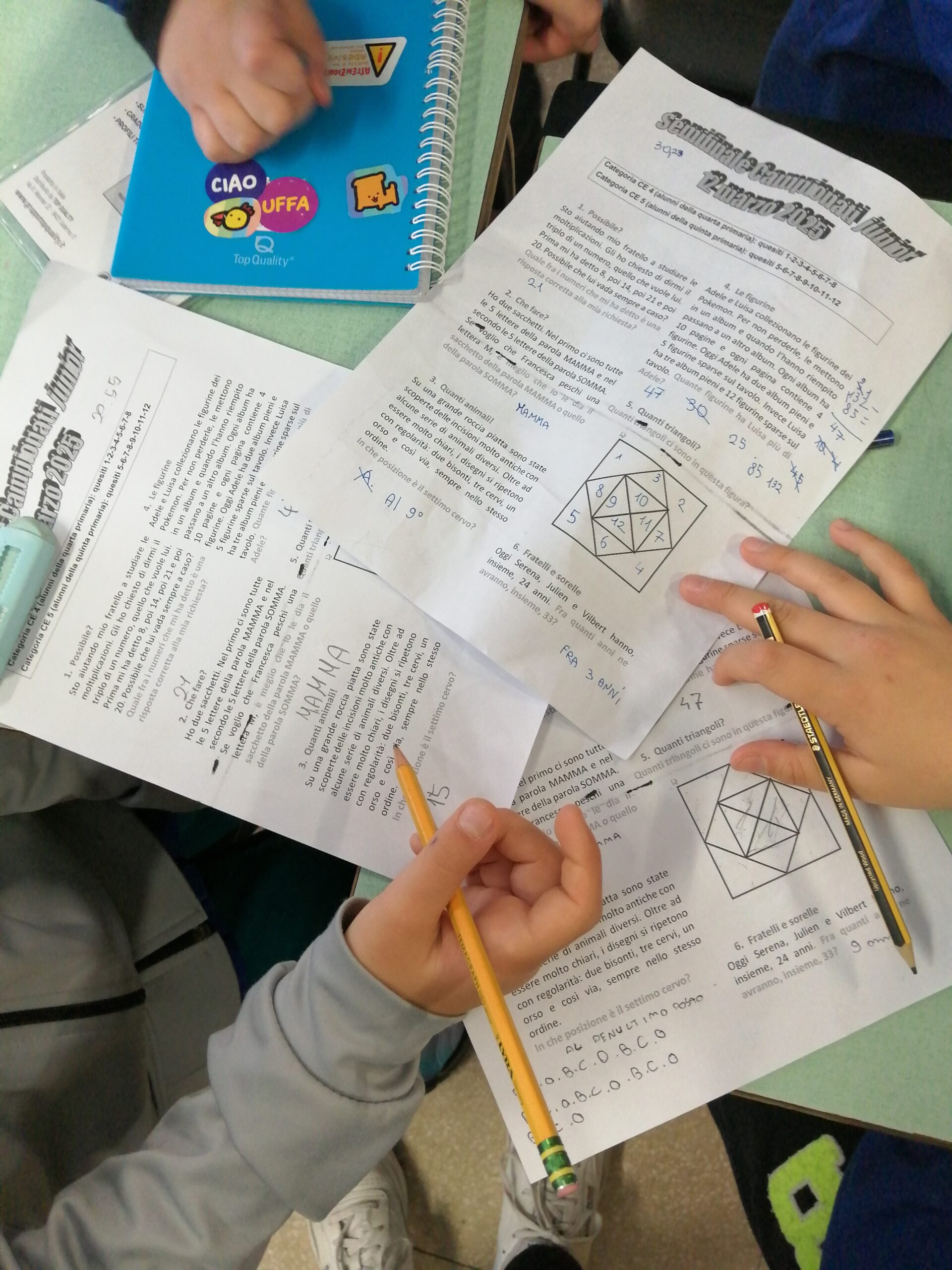 IX edizione Campionati Junior di Giochi Matematici 2025