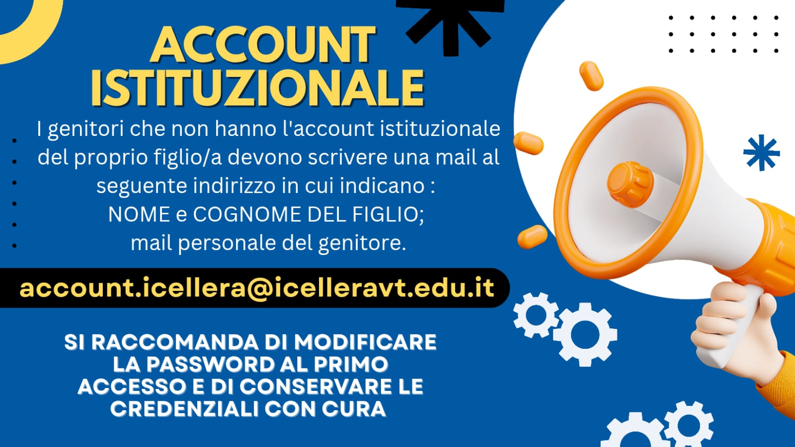Richiesta account