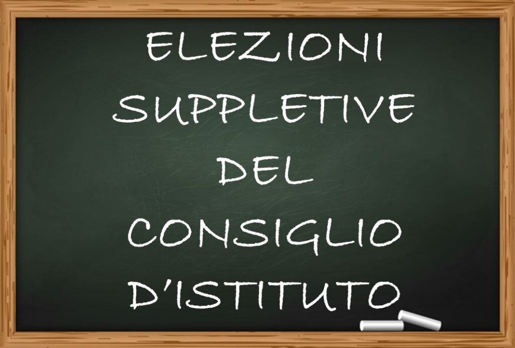 ELEZIONI SUPPLETIVE DEL C.I. 2024/2027